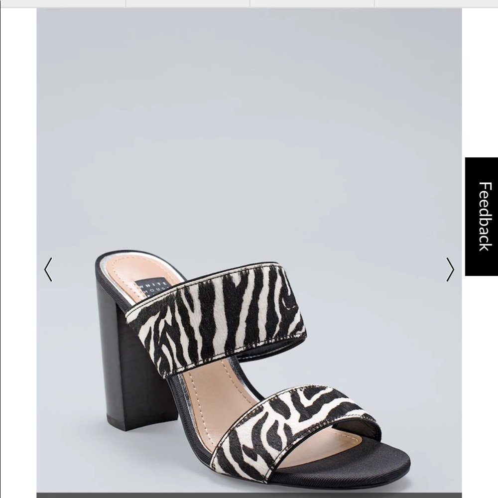 Excellent condition zebra strip slides